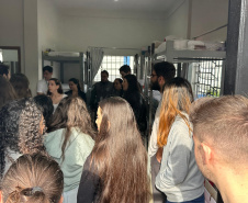 Sesp promove visita à sede da Polícia Penal para servidores
