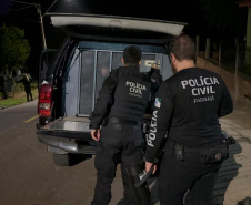 PCPR cumpre 26 ordens judiciais em operação contra crimes violentos em Clevelândia