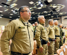 PMPR realiza solenidade de passagem de comando do 7º BPM em Cruzeiro do Oeste