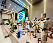 PMPR realiza solenidade de passagem de comando do 7º BPM em Cruzeiro do Oeste