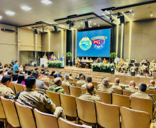 PMPR realiza solenidade de passagem de comando do 7º BPM em Cruzeiro do Oeste