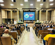 PMPR realiza solenidade de passagem de comando do 7º BPM em Cruzeiro do Oeste