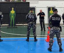  Paraná inicia capacitação de policiais para utilização dos armamentos não letais 