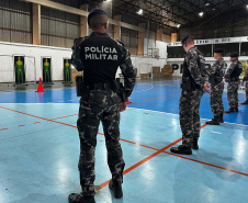  Paraná inicia capacitação de policiais para utilização dos armamentos não letais 