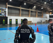  Paraná inicia capacitação de policiais para utilização dos armamentos não letais 