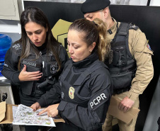 Forças de segurança deflagram operação contra o tráfico de drogas em Curitiba