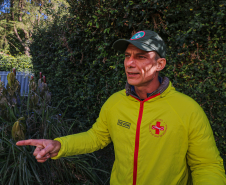 Início da "temporada de montanhas" exige planejamento e cuidados - Na foto, Lineu César de Araújo Filho, vice-coordenador Corpo de Socorro em Montanha (Cosmo)