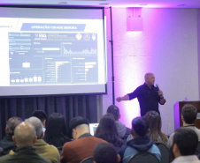 Secretário Hudson ministra palestra na 1° Conferência Regional dos CONSEGs em Maringá