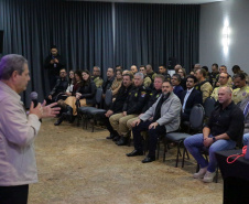 Secretário Hudson ministra palestra na 1° Conferência Regional dos CONSEGs em Maringá