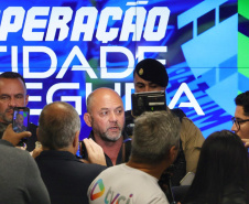 Secretário Hudson participa de reunião da Operação Cidade Segura em Paranaguá