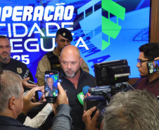 Secretário Hudson participa de reunião da Operação Cidade Segura em Paranaguá