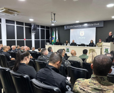 PCPR inicia primeira edição do curso de operações policiais com cães