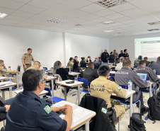 PMPR sedia curso de polícia comunitária aplicada com profissionais de segurança de todo o Brasil  