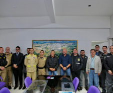 Secretário da Segurança reforça parceria com municípios em visitas a Telêmaco Borba e Ortigueira