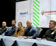Secretário da Segurança reforça parceria com municípios em visitas a Telêmaco Borba e Ortigueira