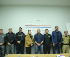 Secretário da Segurança reforça parceria com municípios em visitas a Telêmaco Borba e Ortigueira