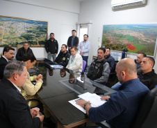 Secretário da Segurança reforça parceria com municípios em visitas a Telêmaco Borba e Ortigueira