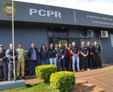 Secretário da Segurança visita Laranjeiras do Sul, Cantagalo e Pinhão 