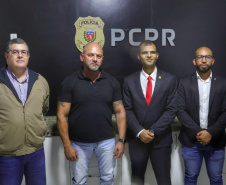 Secretário da Segurança visita Laranjeiras do Sul, Cantagalo e Pinhão 