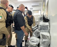 PMPR apreende mais de meia tonelada de cocaína em Curitiba