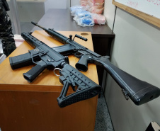 PCPR apreende diversas substâncias e armamentos em Campo Largo 