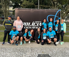 Segunda edição da corrida de rua da Polícia Científica reúne cerca de 1000 pessoas