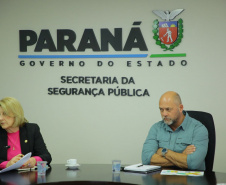 Secretário Hudson recebe deputada estadual Marcia Huçulak e vereador Tico Kuzma