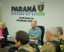 Secretário Hudson recebe deputada estadual Marcia Huçulak e vereador Tico Kuzma