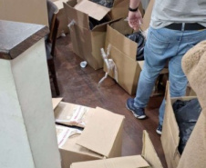 PCPR apreende 327 quilos de maconha gourmet e prende três pessoas por tráfico