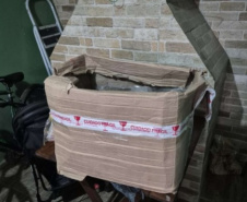 PCPR apreende 327 quilos de maconha gourmet e prende três pessoas por tráfico