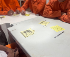 Atividade interdisciplinar para encerramento de semestre mobiliza 600 custodiados nas penitenciárias de Cascavel