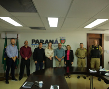 Secretário Hudson recebe deputada estadual Marcia Huçulak e vereador Tico Kuzma