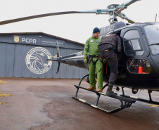 PCPR celebra 9 anos do Grupamento de Operações Aéreas com 3.800 missões