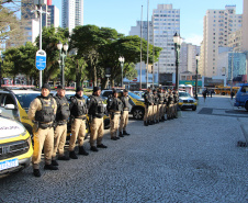 PMPR e Guarda Municipal lançam nova fase da Operação Centro Seguro em Curitiba