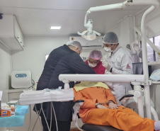 Projeto Sorrir leva atendimento odontológico a custodiados em unidades prisionais da Regional de Maringá