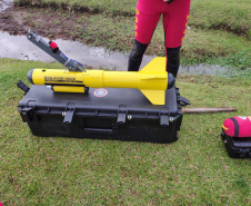 Sonar de alta tecnologia ajuda Corpo de Bombeiros do Paraná em buscas subaquáticas.