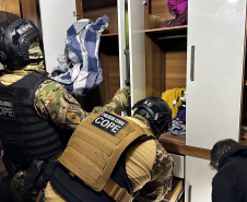 PCPR deflagra operação contra grupo investigado por comércio ilegal de armas no Sudoeste