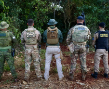 Ação integrada desativa porto clandestino usado para o tráfico na fronteira com o Paraguai