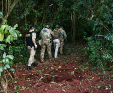 Ação integrada desativa porto clandestino usado para o tráfico na fronteira com o Paraguai