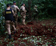 Ação integrada desativa porto clandestino usado para o tráfico na fronteira com o Paraguai