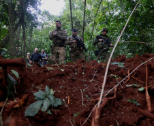 Ação integrada desativa porto clandestino usado para o tráfico na fronteira com o Paraguai