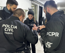 PCPR deflagra operação contra suspeitos de nove furtos e roubos de veículos em Curitiba