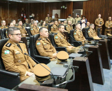 Sessão Solene na Assembleia Legislativa do Paraná celebra 171 anos da PMPR com homenagem a policiais militares