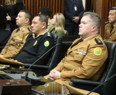 Sessão Solene na Assembleia Legislativa do Paraná celebra 171 anos da PMPR com homenagem a policiais militares