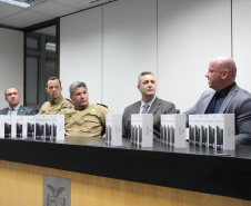 PMPR recebe 1,3 mil celulares apreendidos pelo Gaeco para reforçar o atendimento do 190