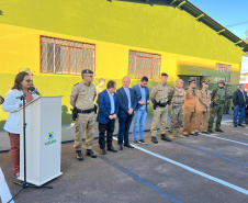 PMPR inaugura base estratégica em Cascavel para intensificar operações na fronteira