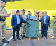 PMPR inaugura base estratégica em Cascavel para intensificar operações na fronteira