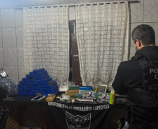 PCPR e GCM prendem dois homens e apreendem 60 quilos de drogas em Ponta Grossa