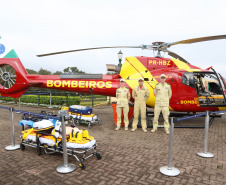 Com cinco novos helicópteros, Paraná tem a maior frota aérea da história da segurança pública
