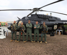 Com cinco novos helicópteros, Paraná tem a maior frota aérea da história da segurança pública